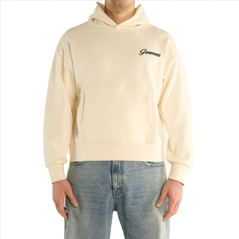 Cream "If you know, You know" Embroidered Hoodie